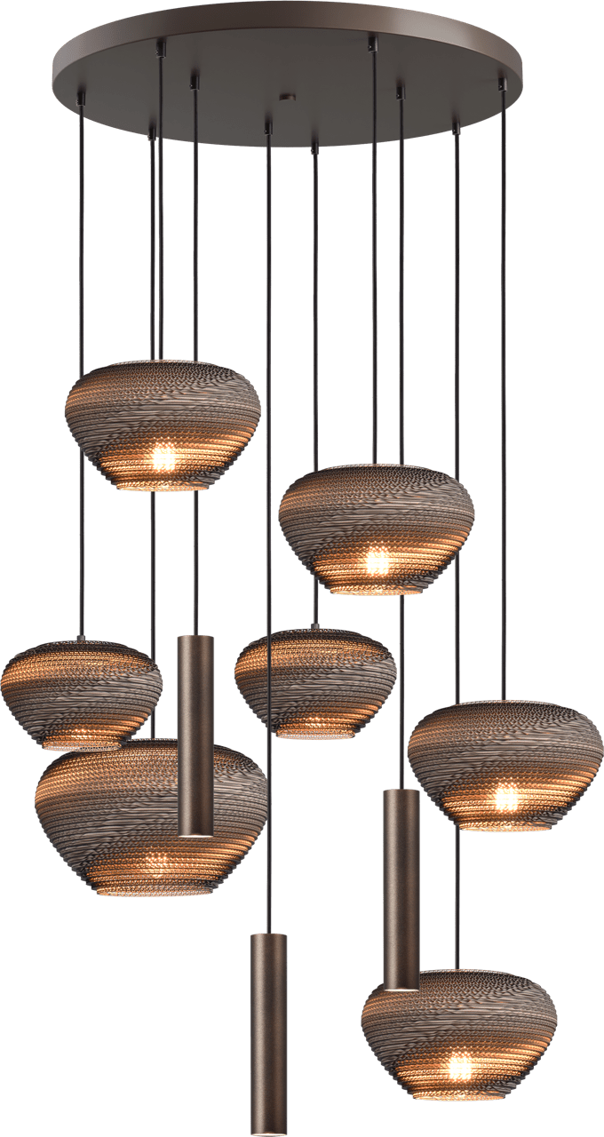 Hanglamp 2512-15-70-10-RC3111 Cartone ⌀70  cm