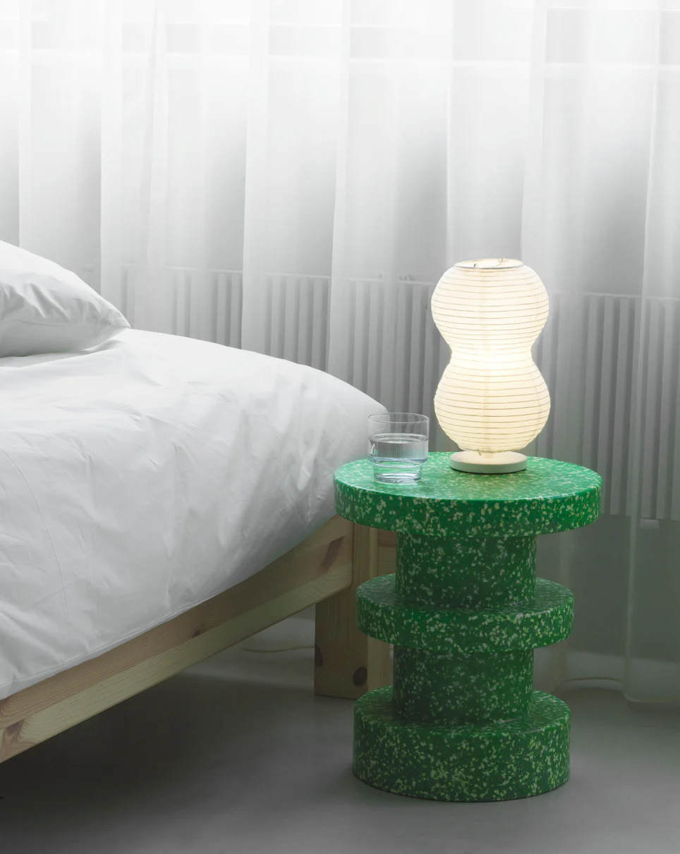 Normann Copenhagen  Puff Twist bordlampe - hvid