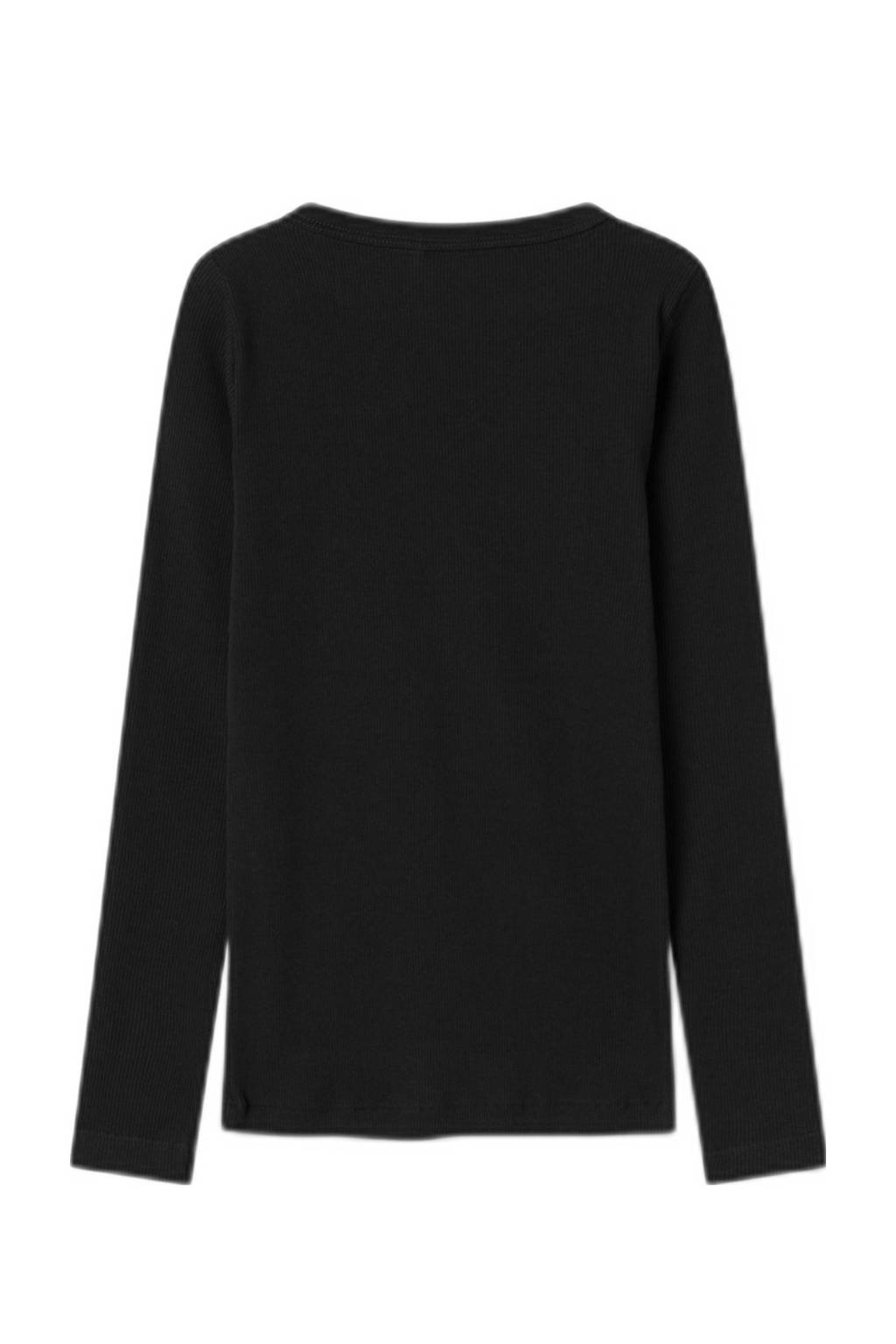 longsleeve NKFNAKAL zwart