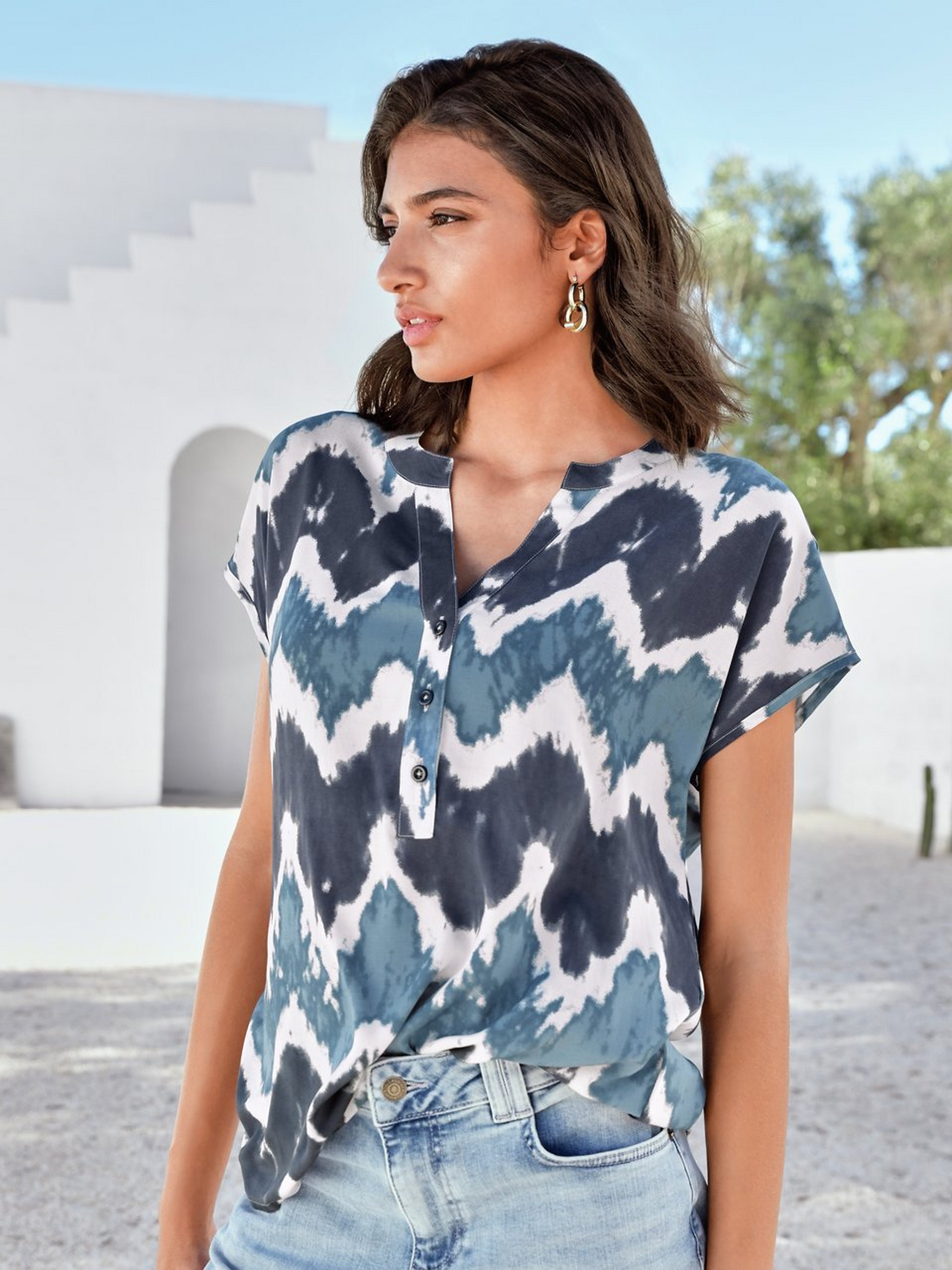 Blusen-Shirt