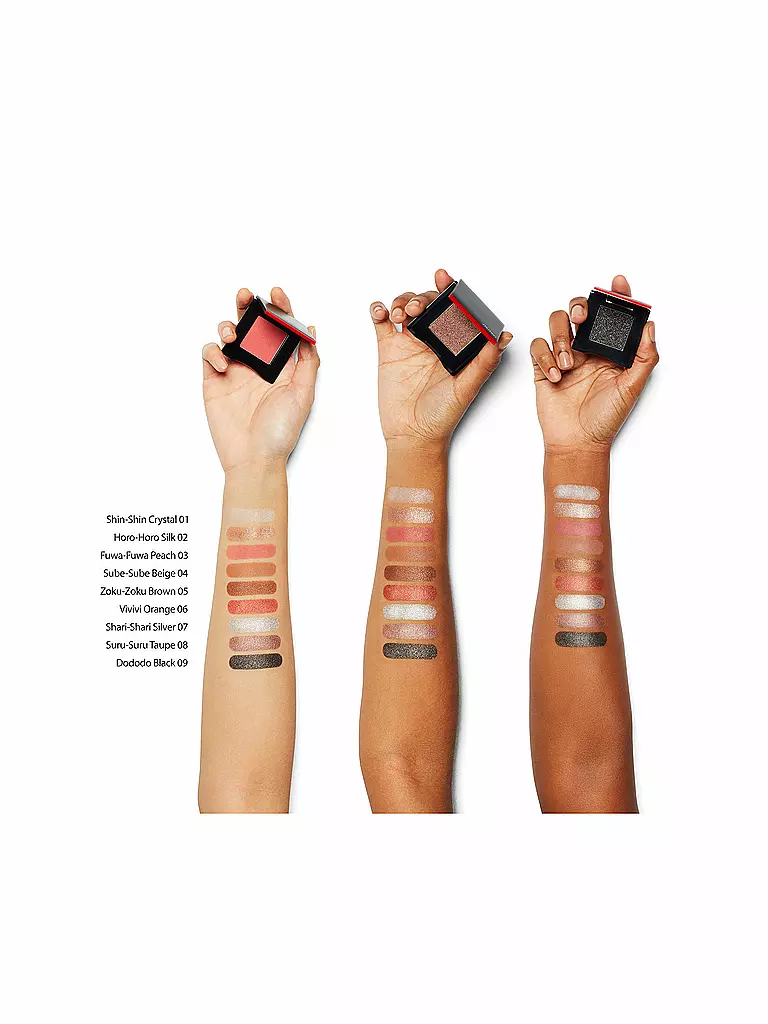 SHISEIDO Lidschatten -  Pop PowderGel Eye Shadow ( 18 DD Red )  beere