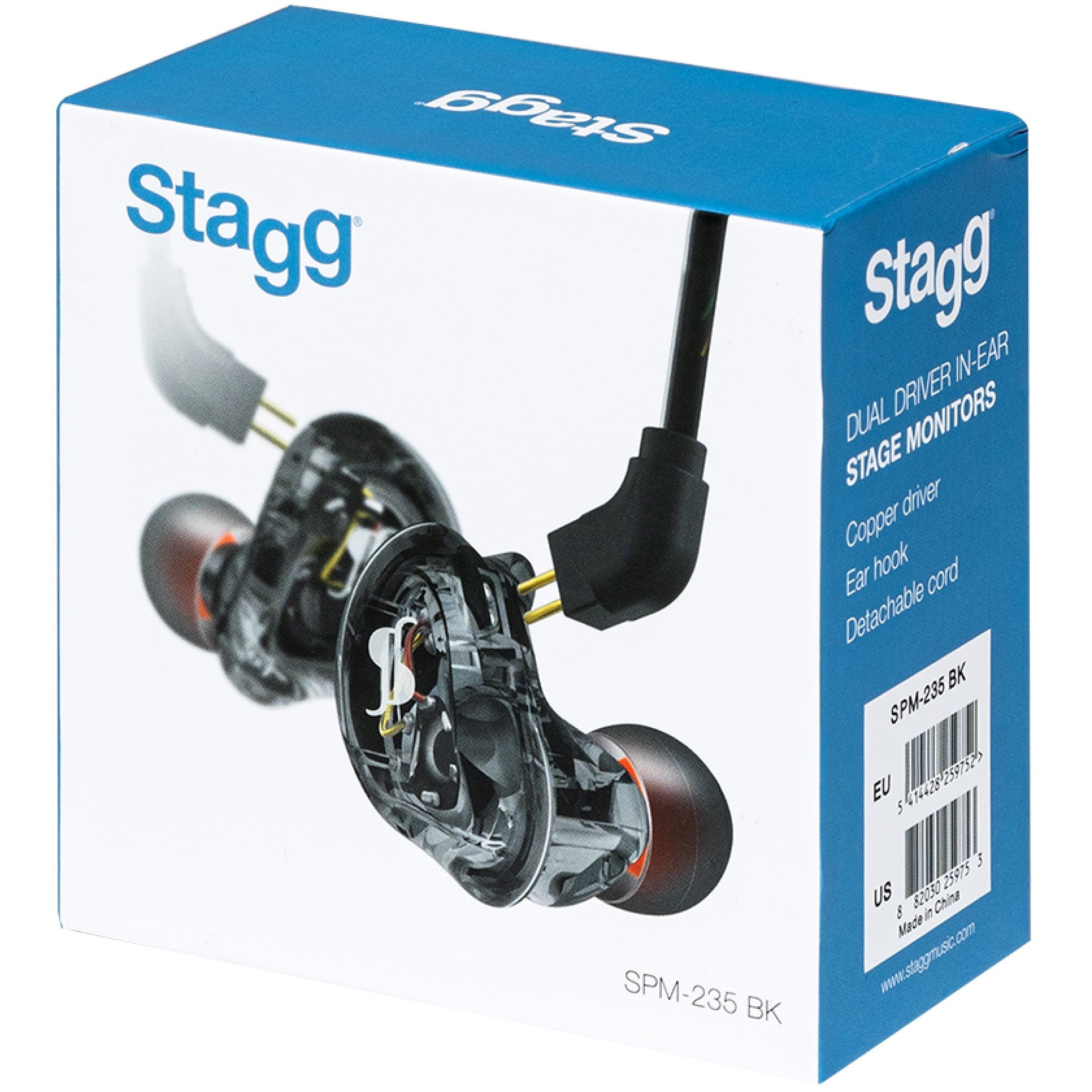 Stagg SPM-235 BK live in-ear monitors