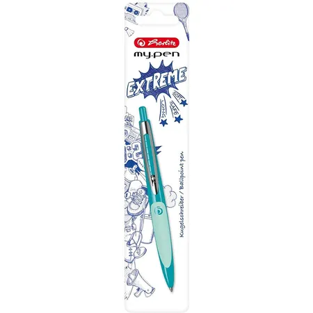 Herlitz Kugelschreiber my.pen türkis / grün