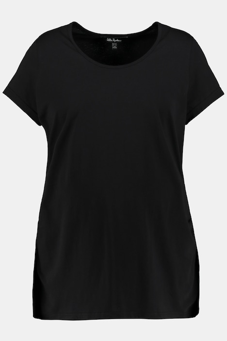Bellieva T-Shirt, 2er-Pack, Umstandsmode, Rundhals, Kurzarm, Biobaumwolle GOTS