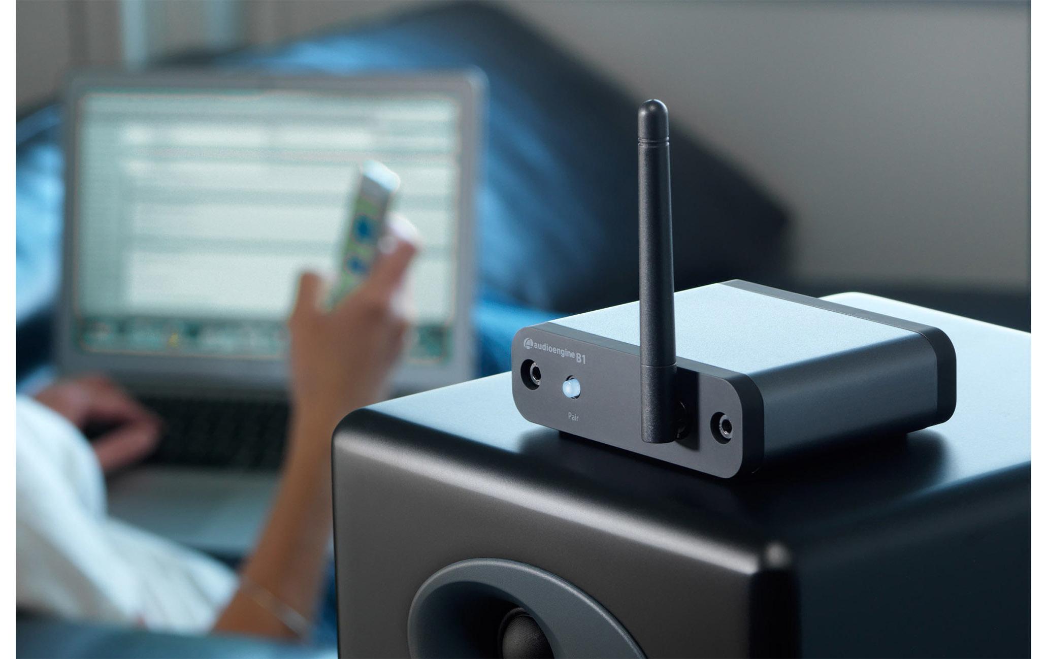 Bluetooth Empfänger B1<br>Bluetooth 5.0 Receiver mit aptX und D/A Wandler