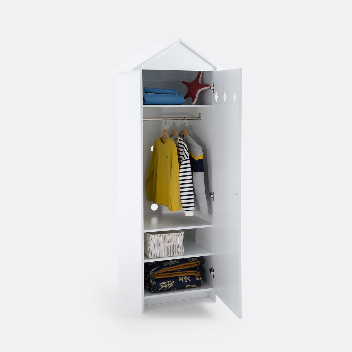 LA REDOUTE INTERIEURS<br>Móvel com 1 porta em MDF lacado, Noa