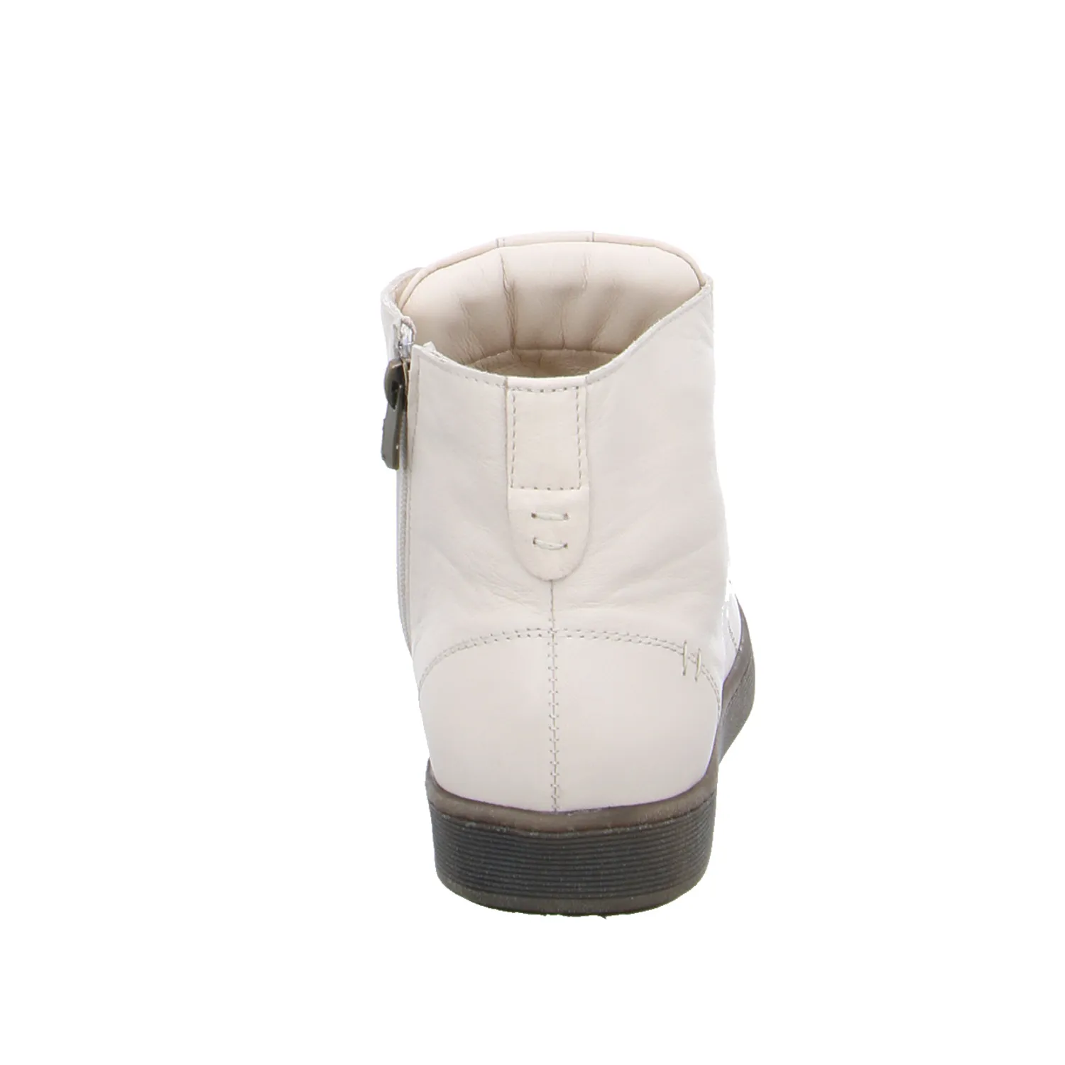 ANDREA CONTI Mid Cut Sneaker Offwhite Leder  mit Wechselfussbett