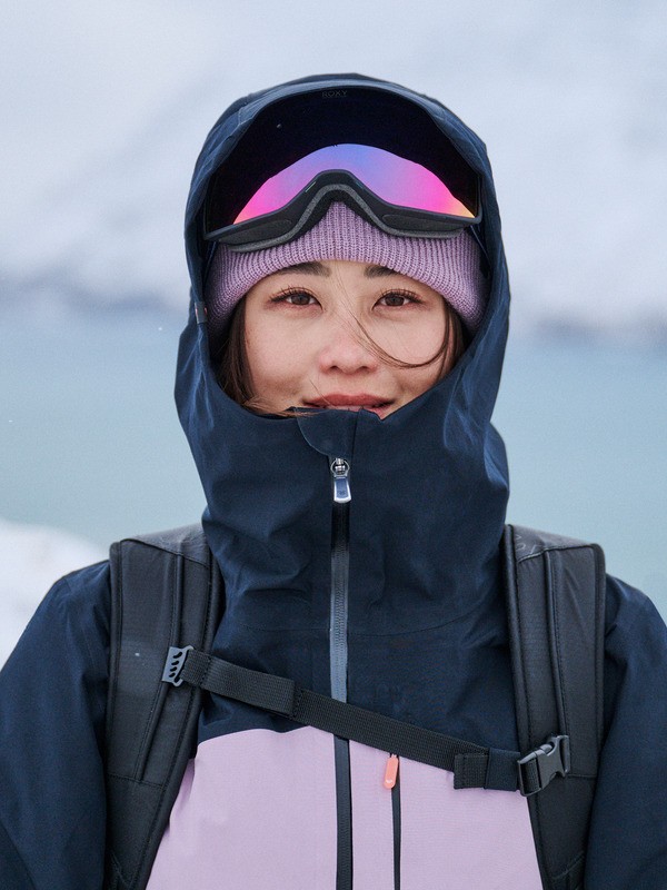 GORE-TEX® Lunalite 3L Veste de snow technique Violet Femme