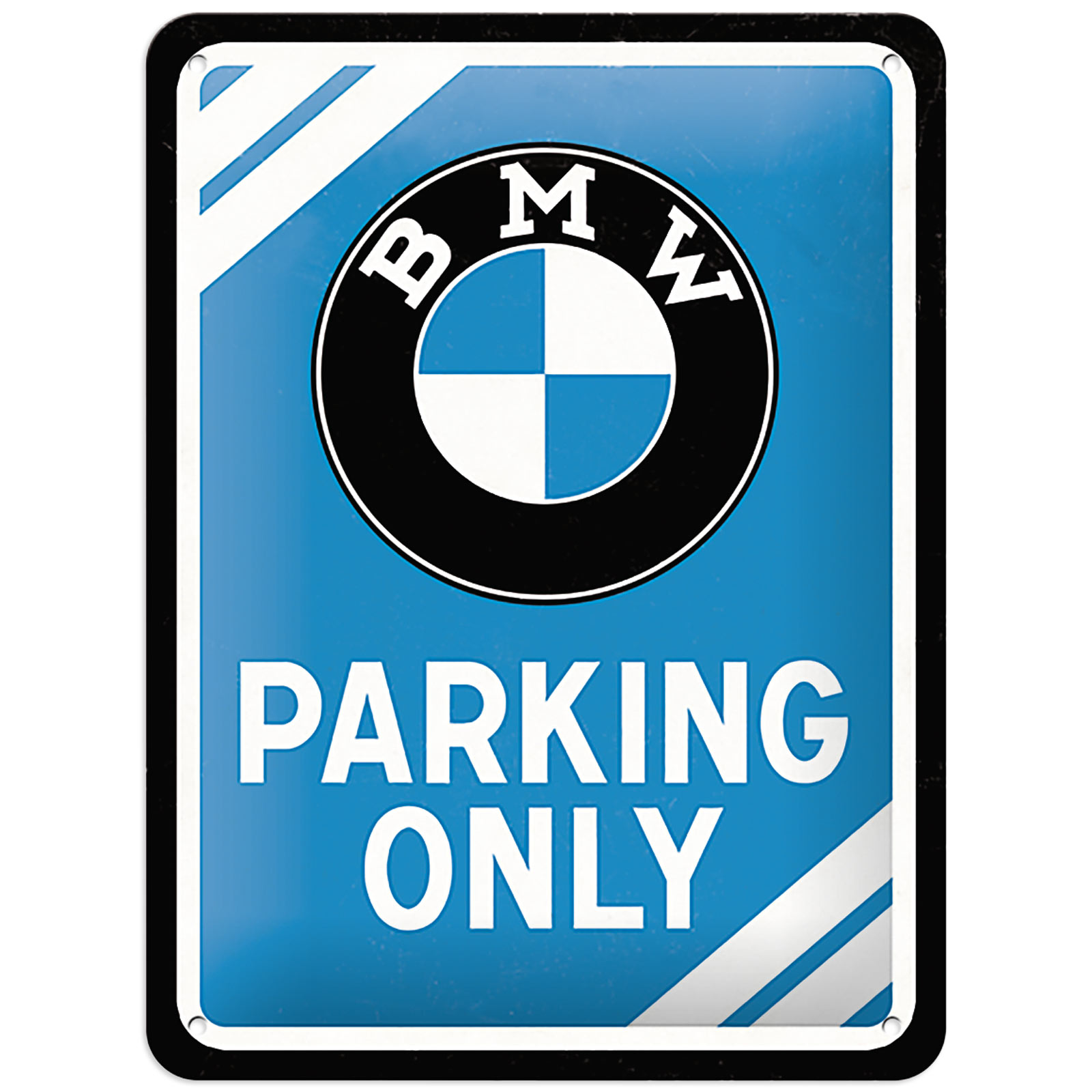 Vintage Blechschild - Parking only - Metall - 15x20 cm