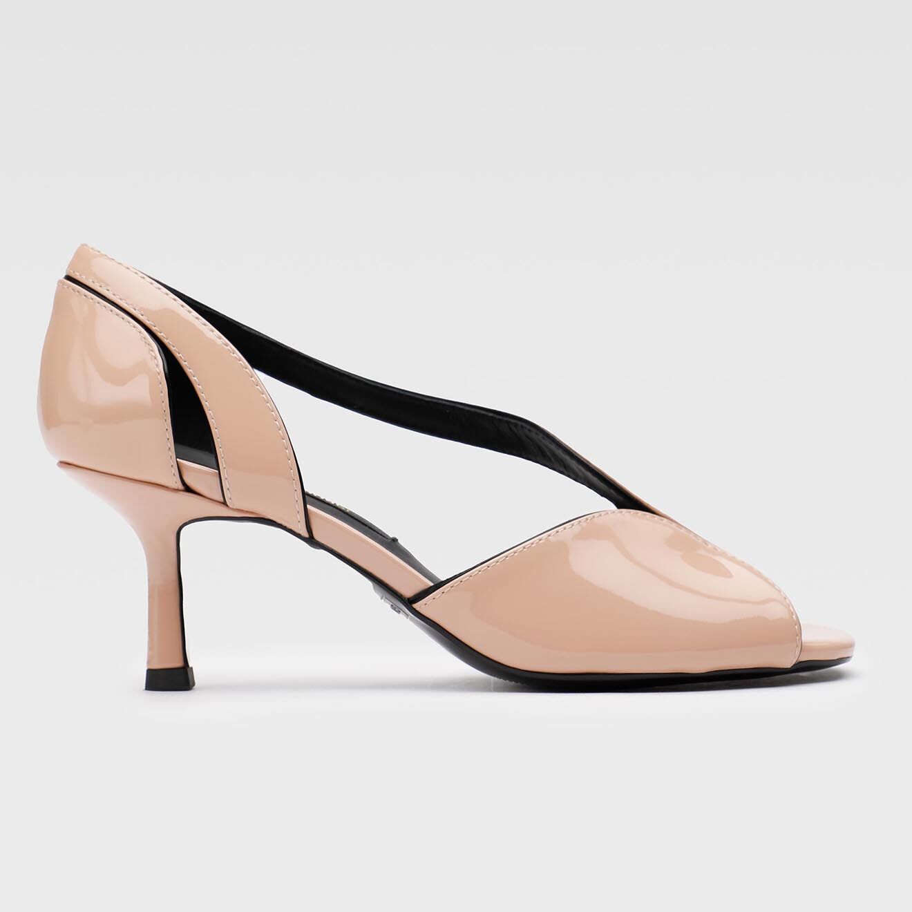 Gino Rossi Sandales en Cuir Perla roses - Talon 6 cm