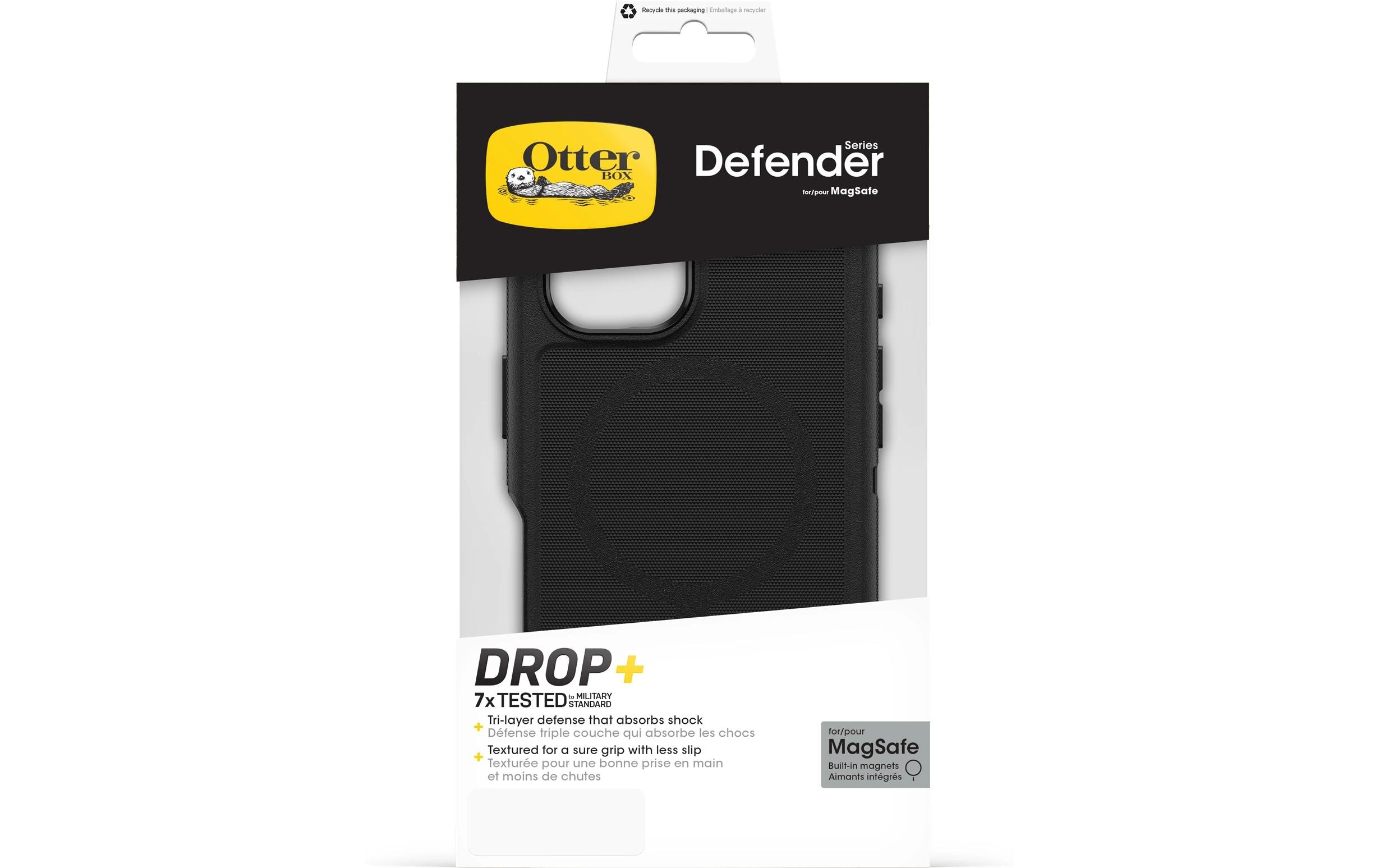 Back Cover Defender iPhone 16 SchwarzSchutzhülle für das Apple iPhone 16