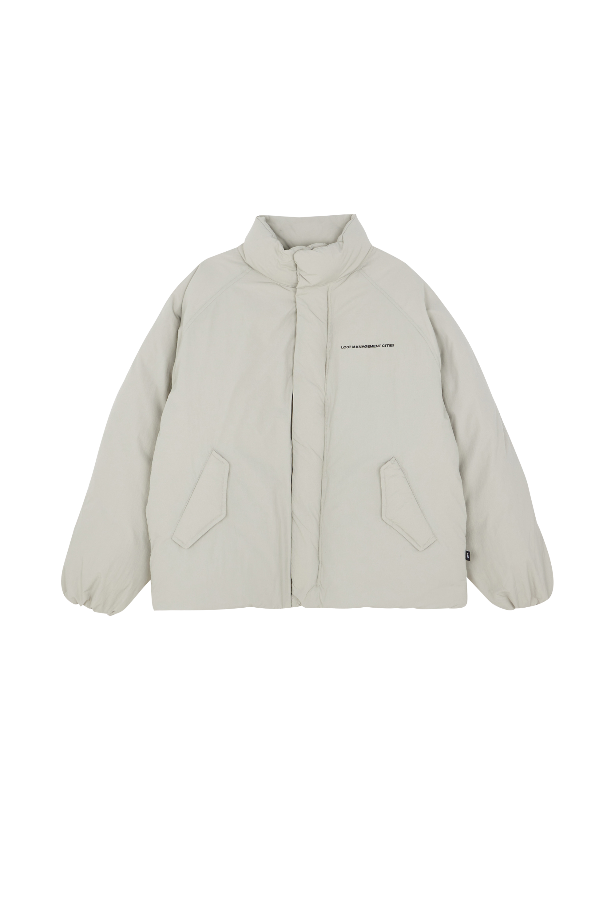 LOST MANAGEMENT CITIES Doudoune CROPPED MILITARY M-65 DOWN PARKA Noir