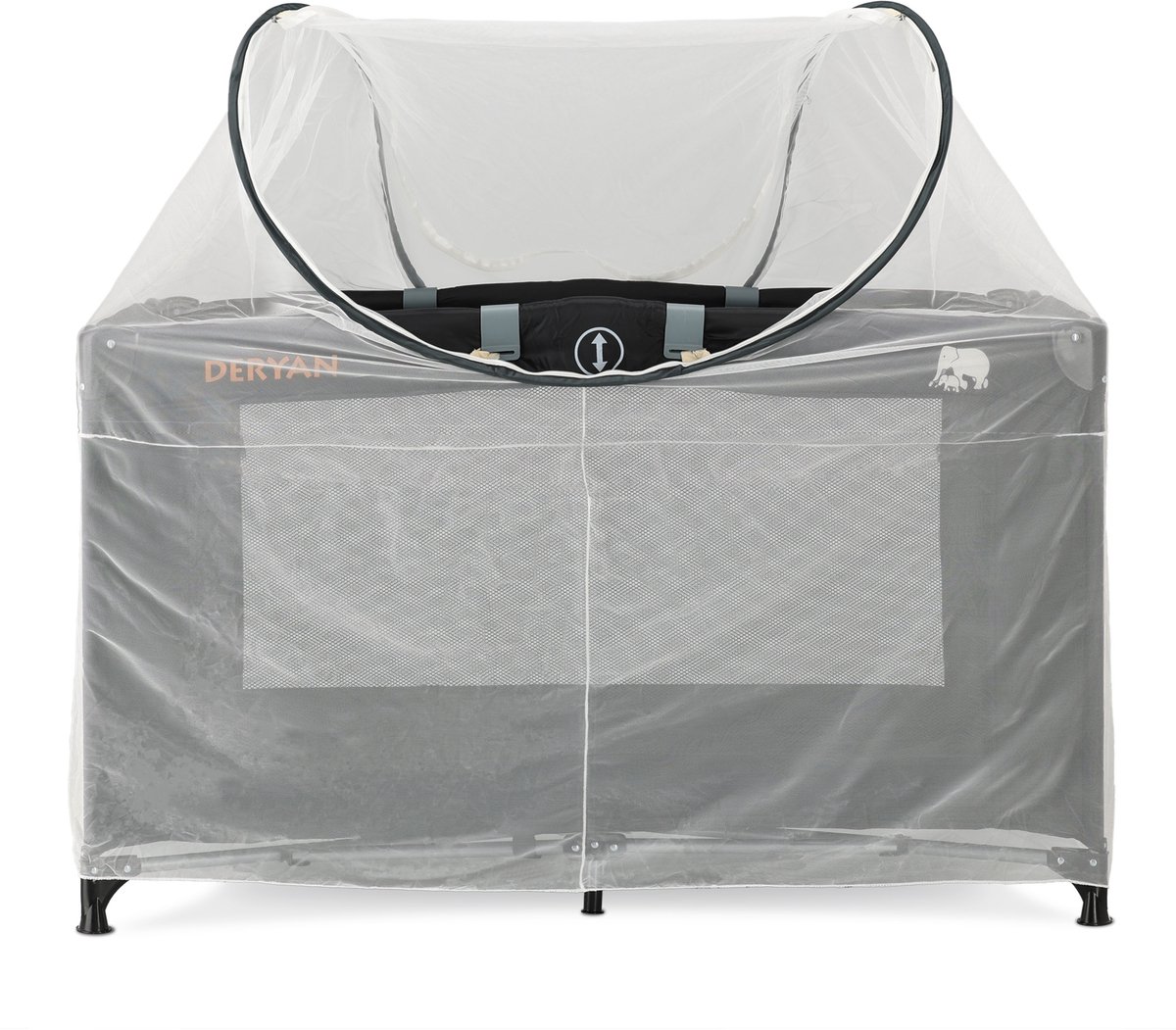 Deryan Luxe Universele Pop Up klamboe voor Campingbed