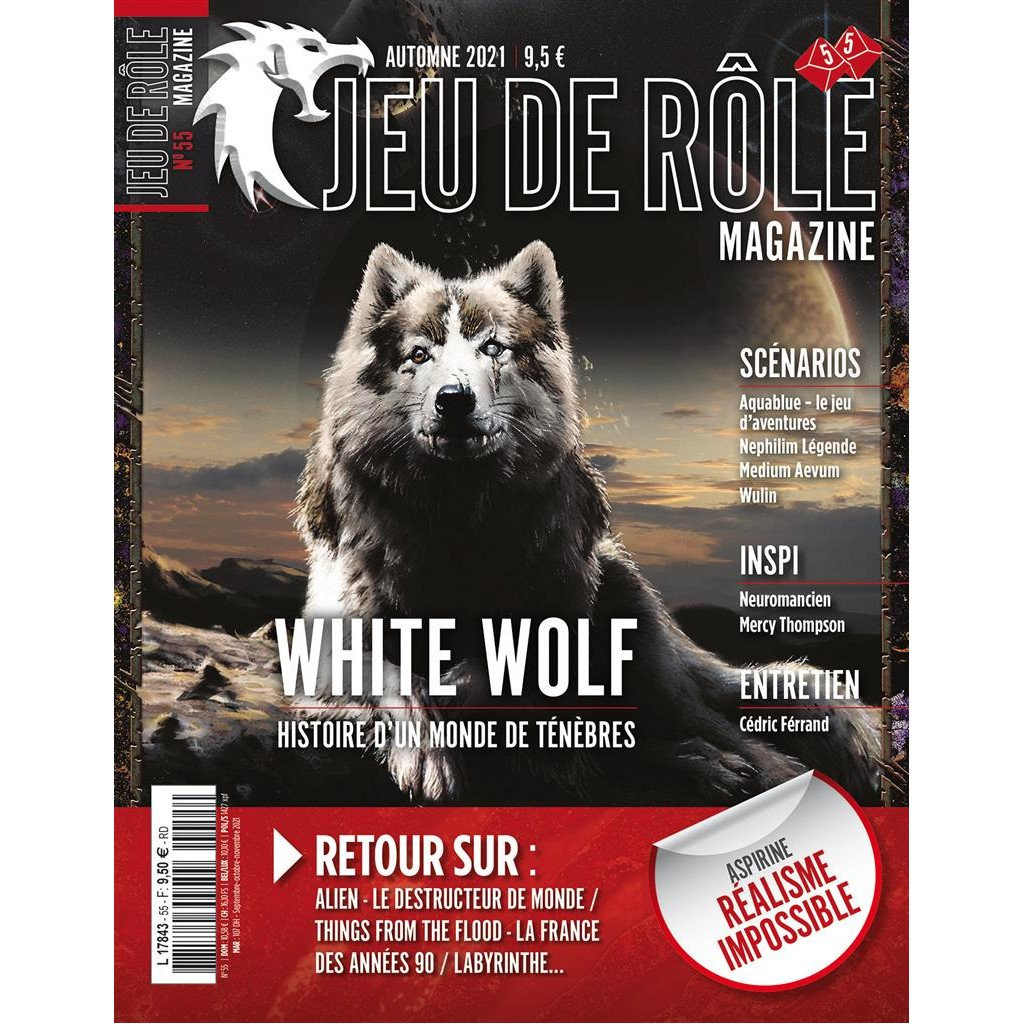 Jeu de Rôle Magazine 55 (Automne 2021)