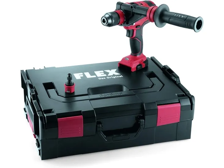 Flex 447765, Skruemaskine, 18 V, 1,5 kg, 365 mm, 155 mm, 1,5 kg