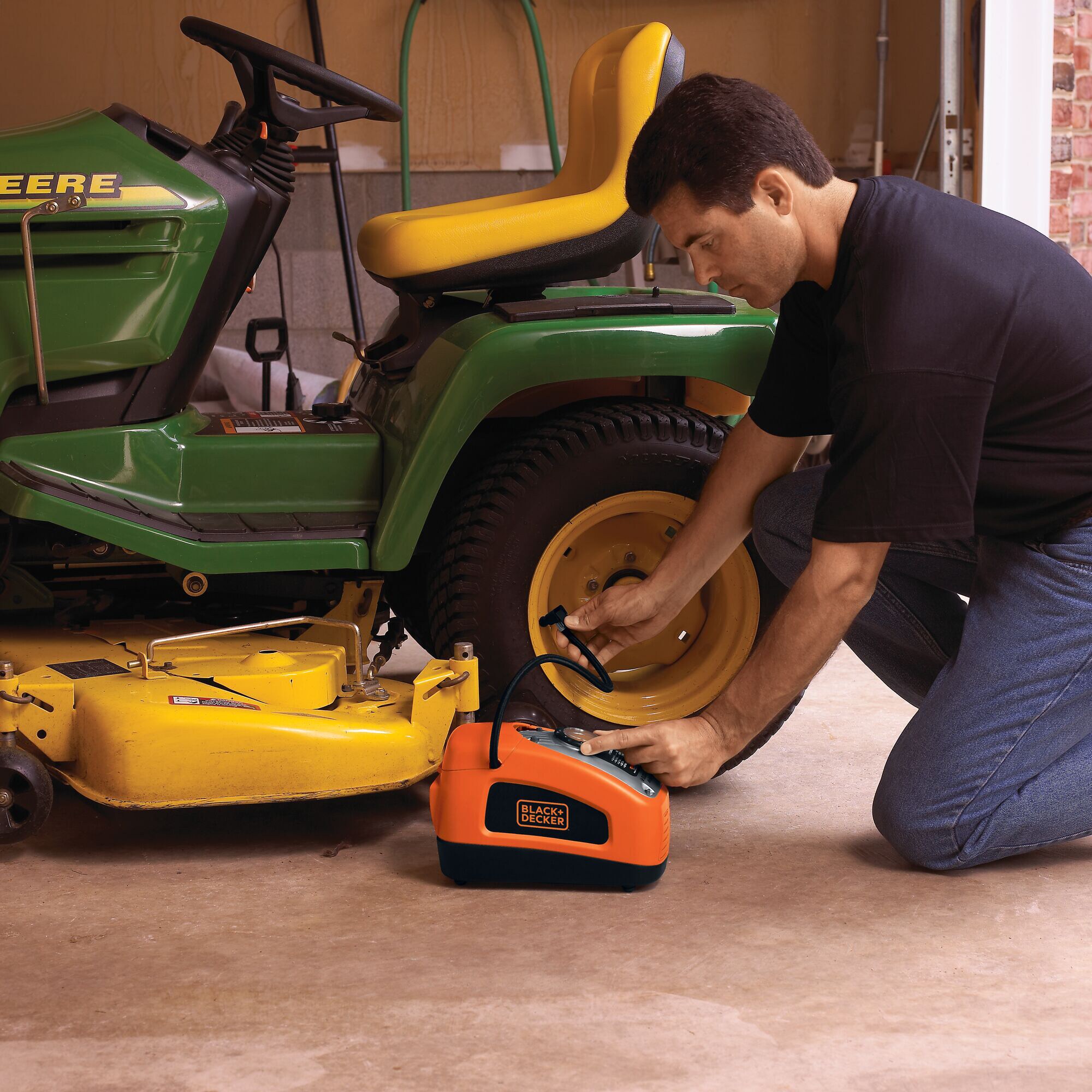 BLACK+DECKER Luftpumpe Kompressor ASI300, 11bar