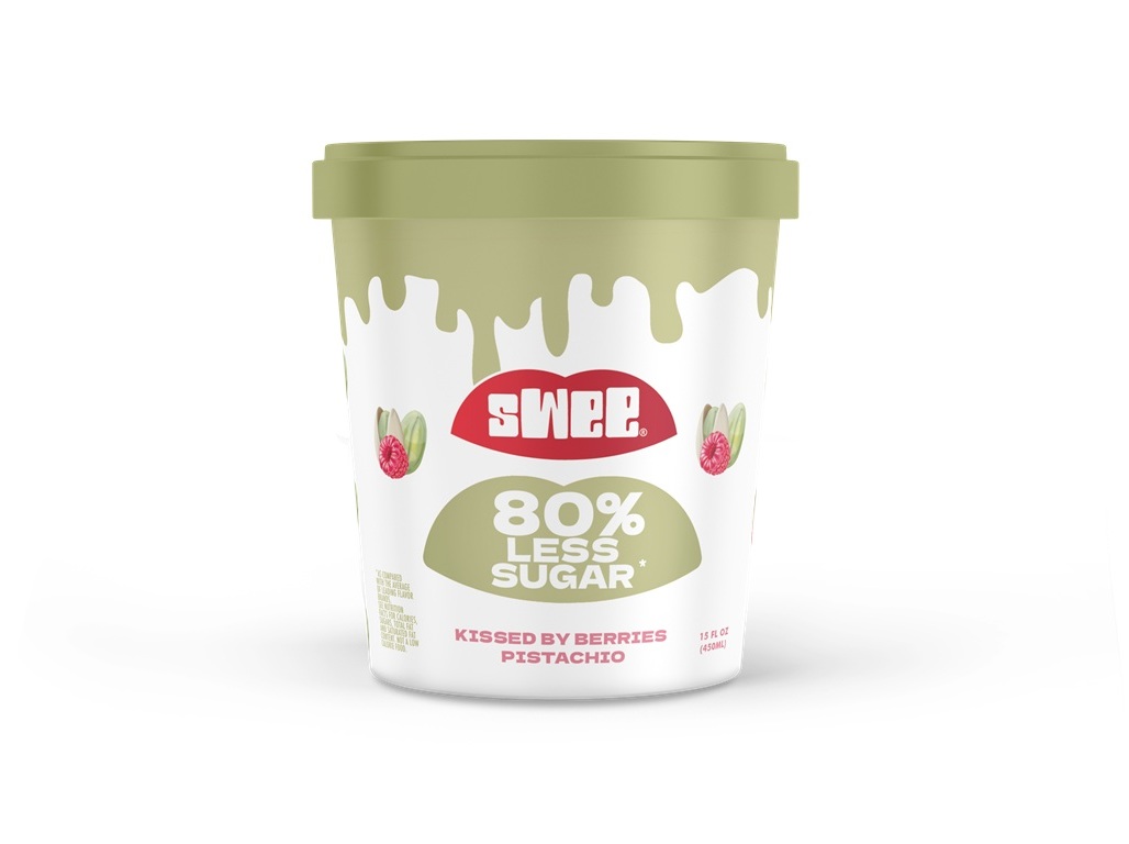 GELADO VEGAN SWEE FRAMBOESA PISTACIO 450 ML