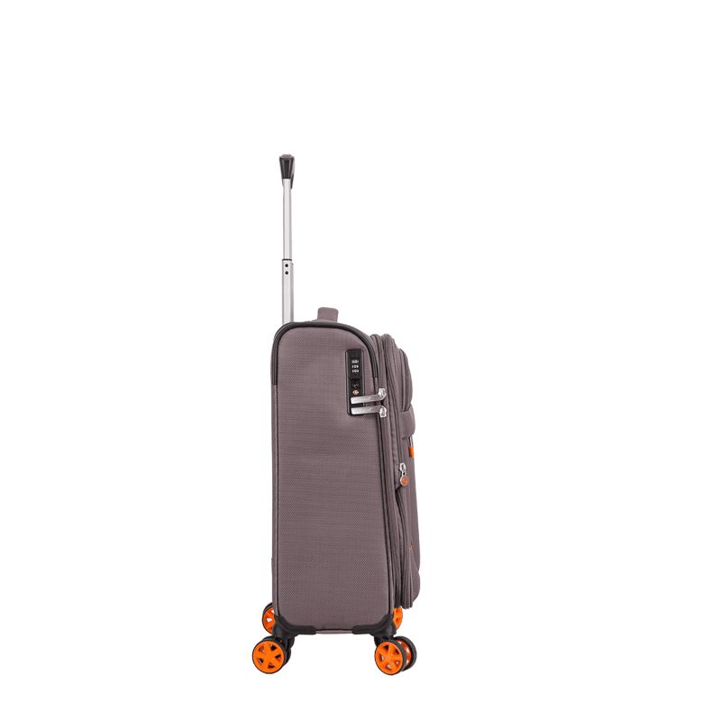 Valise cabine souple 48203 Extensible 55 cm Light Coffee