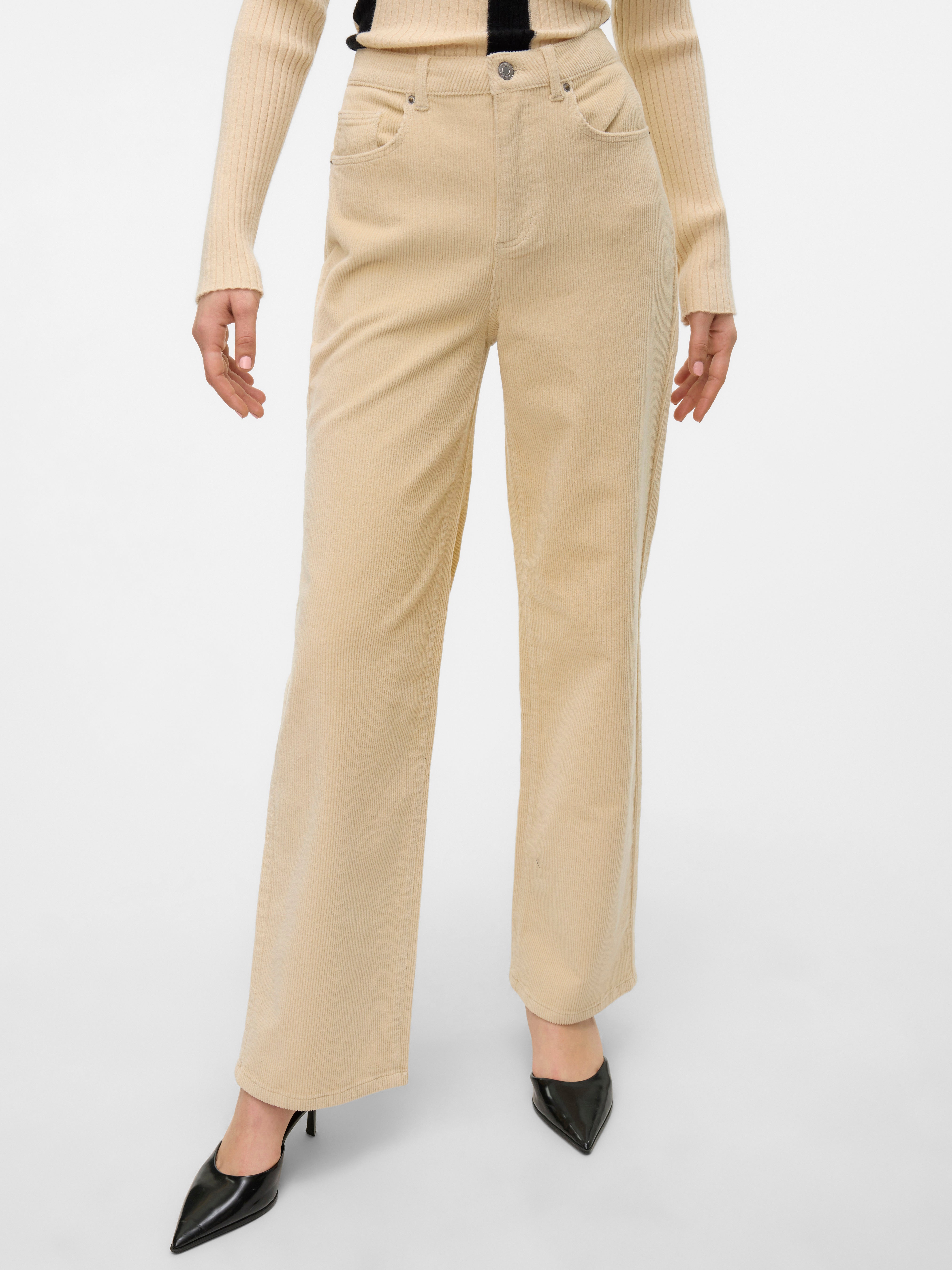 VMTESSA High rise Wide fit Corduroy Jeans