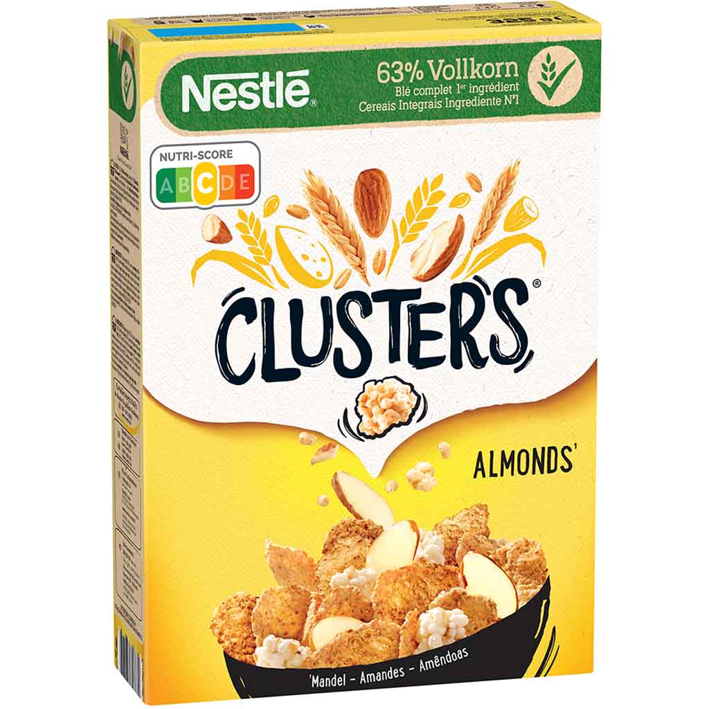 Nestle Clusters Almonds 325g MHD:30.7.25