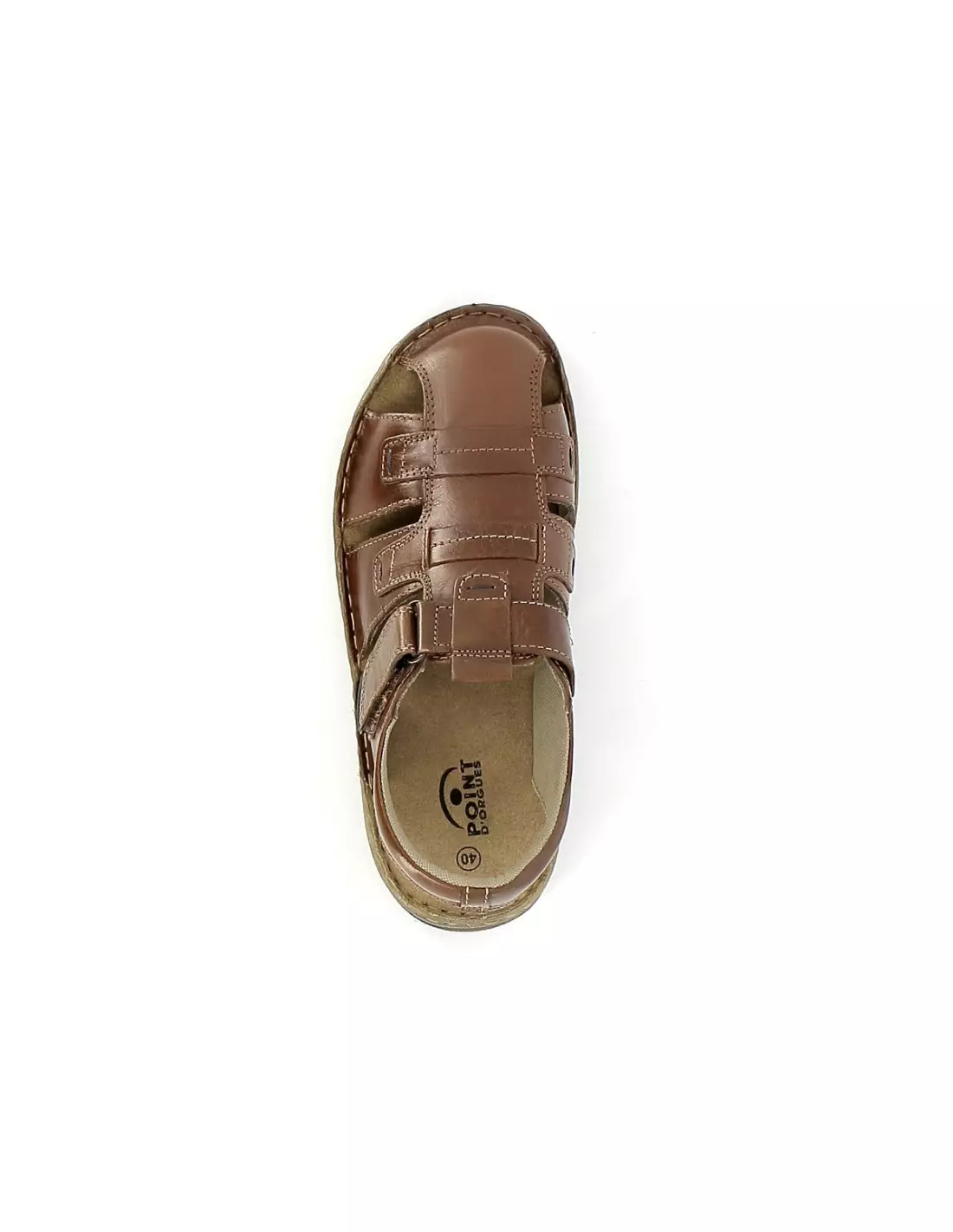LEEWARD 60701 - Sandales, mules & nu-pieds Marron