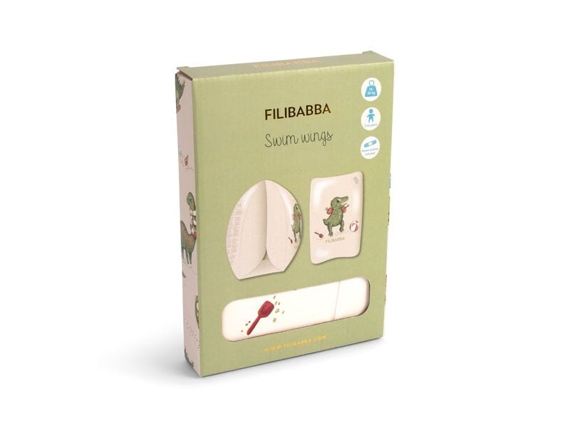 Filibabba Schwimmflügel Alfie Dino Beach Swimming Armbands für Kinder