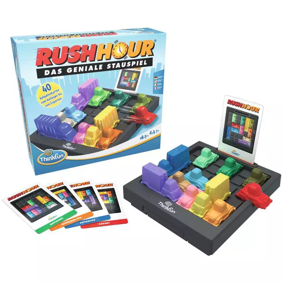 Thinkfun Rush Hour - Das geniale Stauspiel bunt
