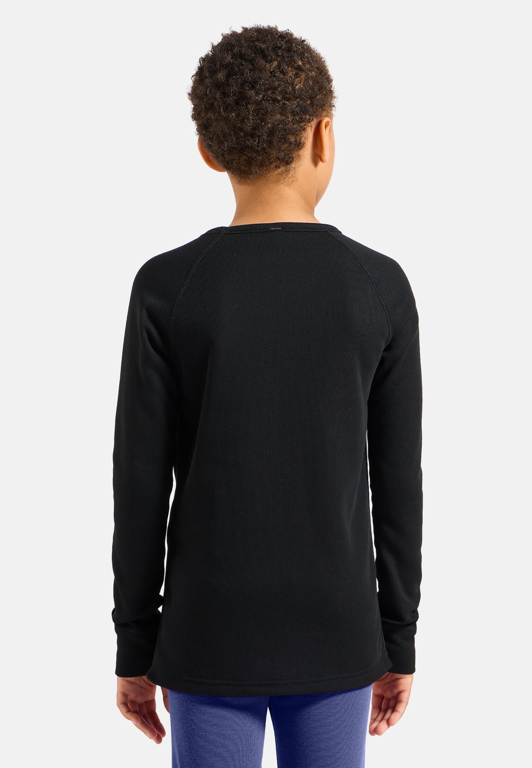Active Warm Kids Base Layer Oberteil in black