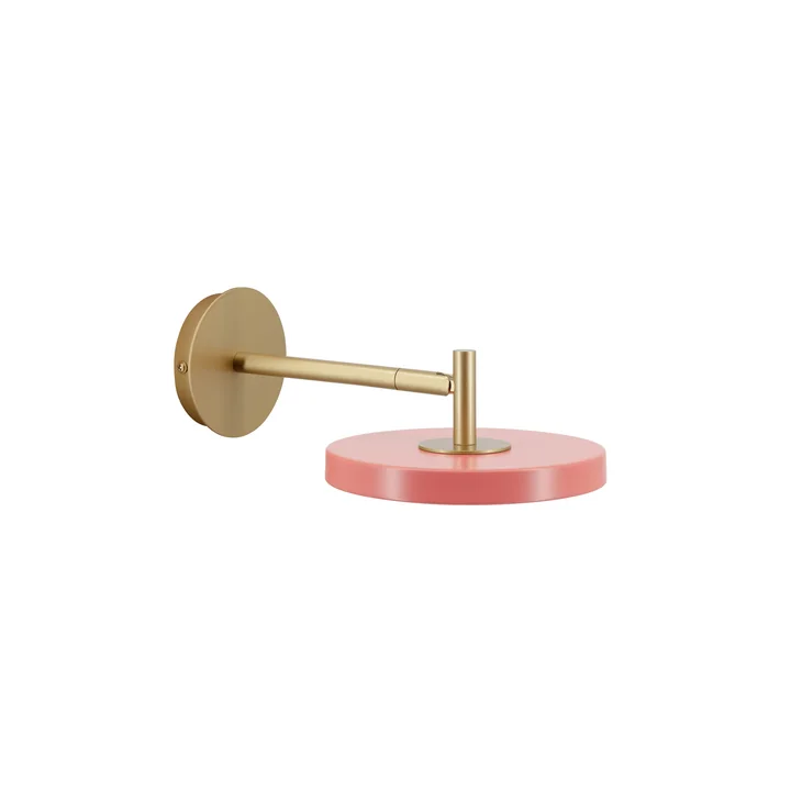 Umage - Asteria LED Wandleuchte, Messing / nuance rosa