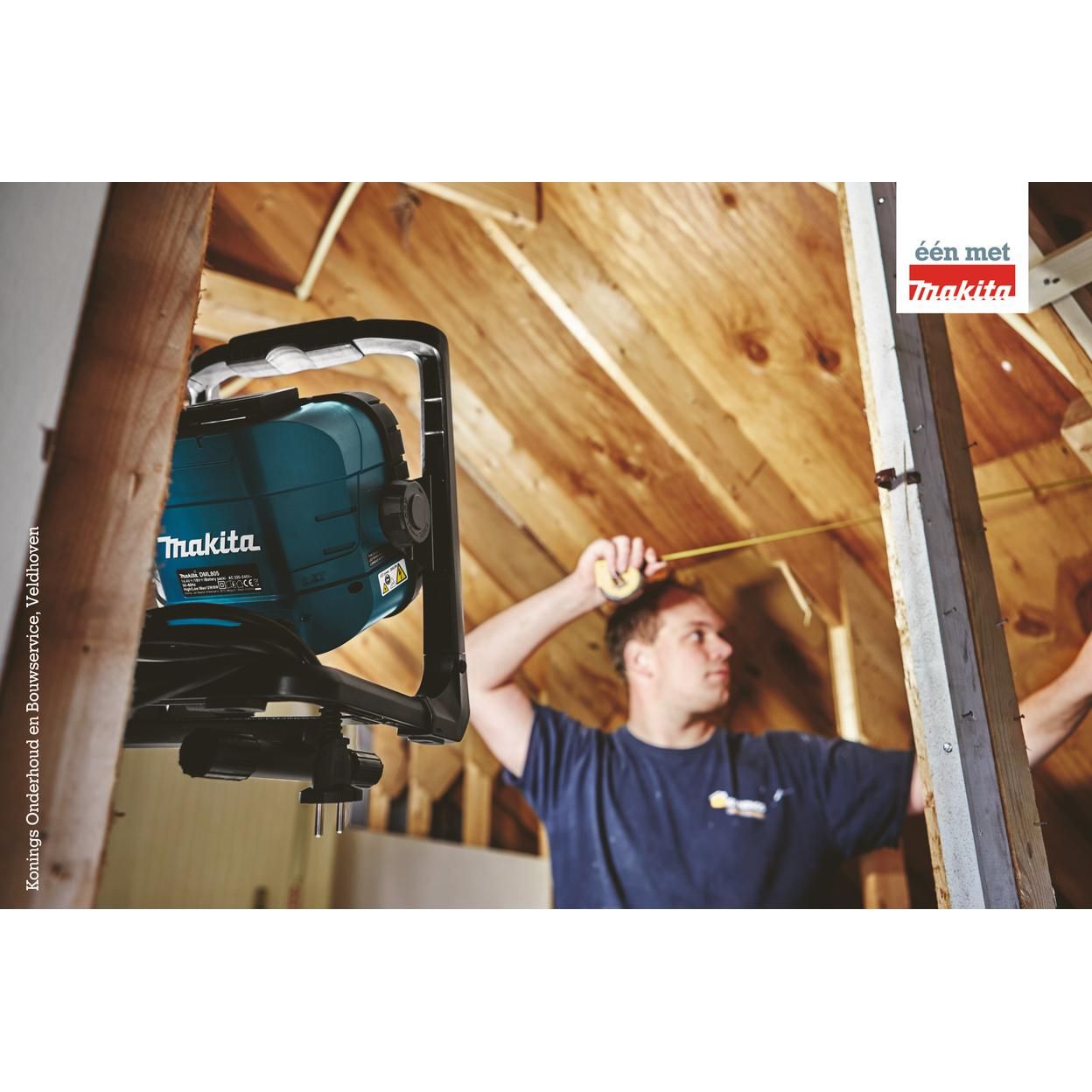 Makita DEADML805 Accu LED Bouwlamp 18V / 230V