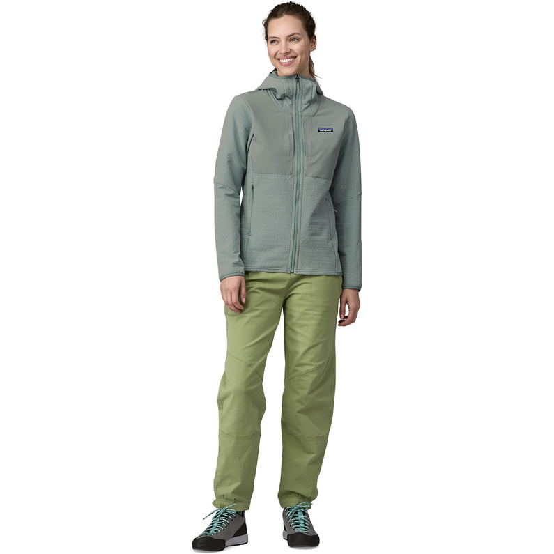 Patagonia Damen R2 CrossStrata Hoodie Jacke