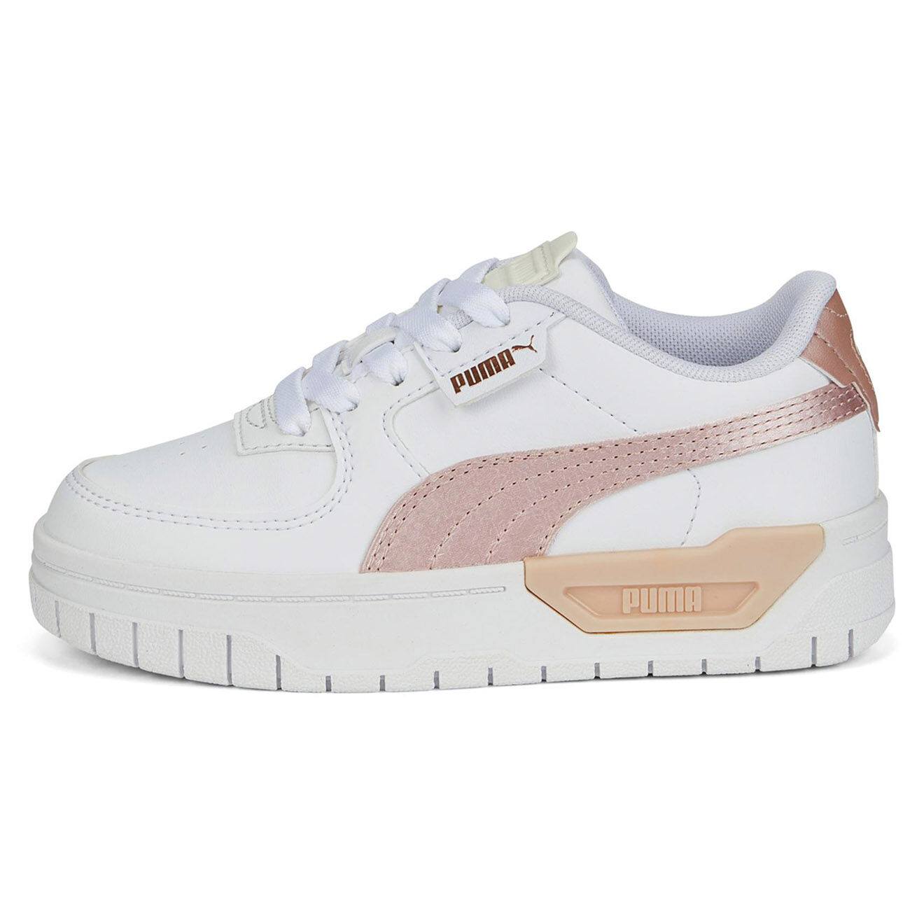 Puma Baskets en Cuir Cali Dream Shiny Pack blanc/rose