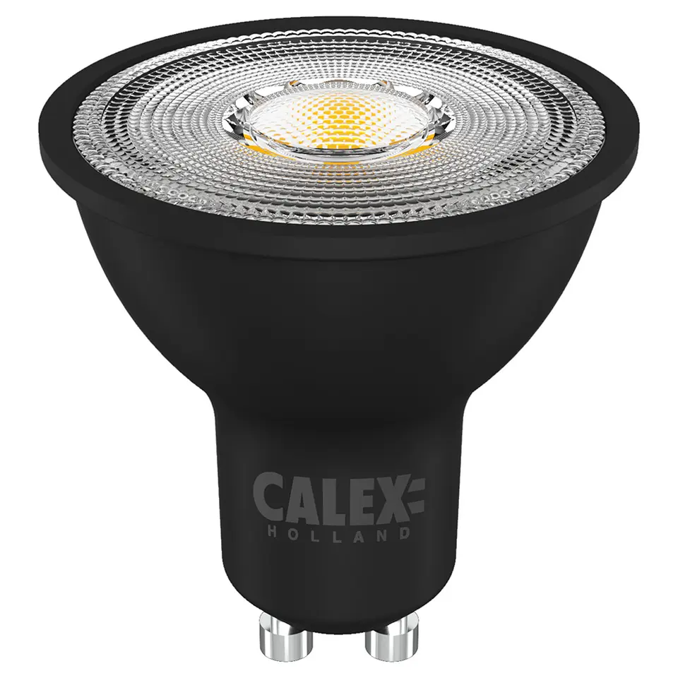 Calex LED reflectorlamp - zwart - GU10 - 400LM - dimbaar