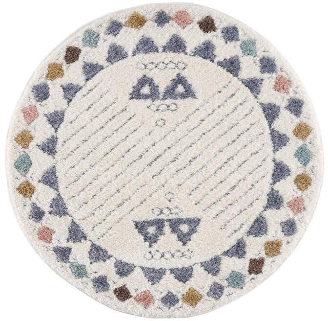 Carpet City Hochflor-Teppich »Focus 3034« rund 20 mm Höhe Boho-Teppich, Hochtief-Muster/ 3D-Effekt, für Wohnzimmer, Schlafzimmer