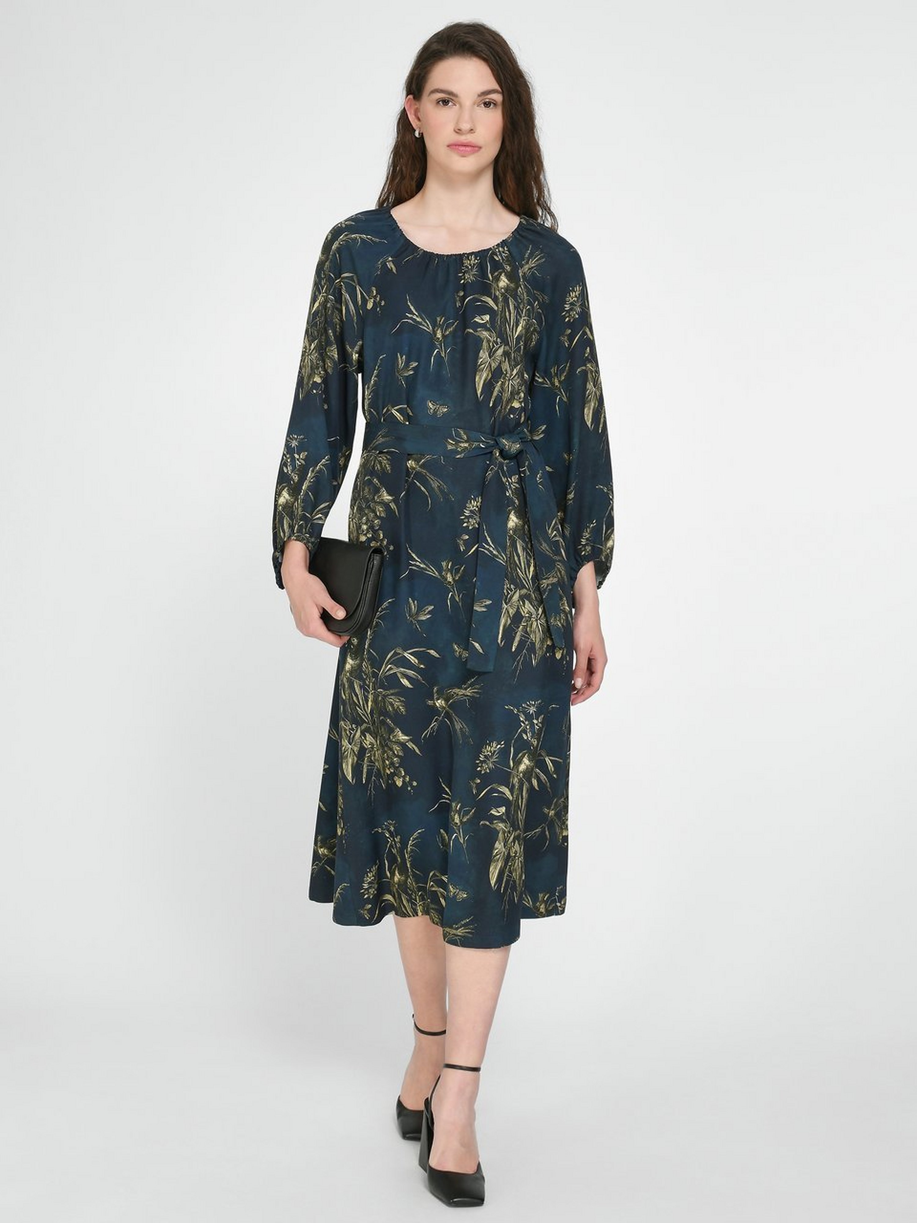 Kleid mit 3/4-Arm