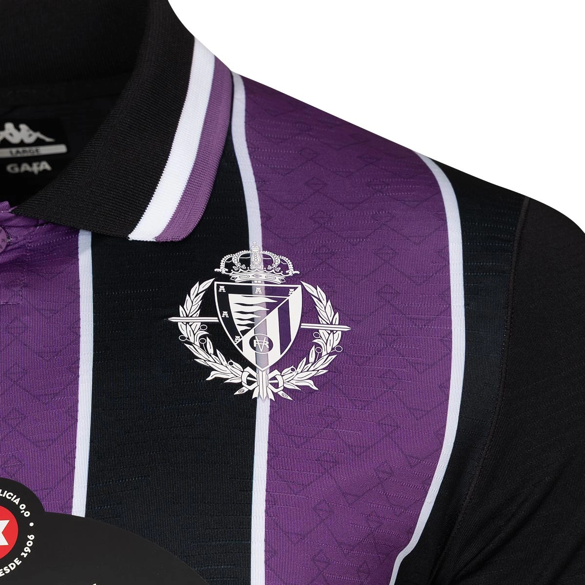 Camisola Kappa Real Valladolid Segundo Equipamento Authentic 2025-2026