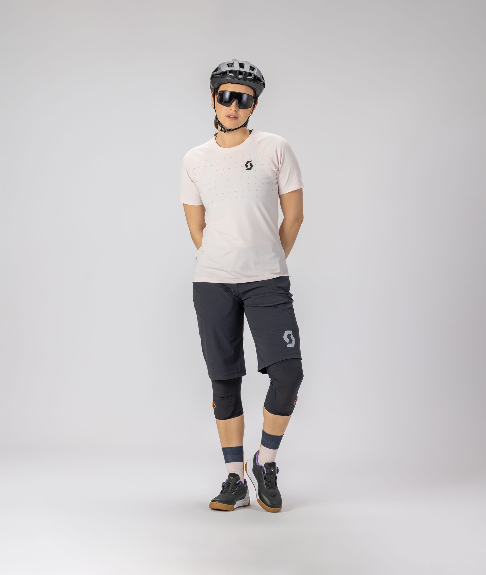 SCOTT Trail Vertic Pro kortærmet cykeltrøje sugar pink dame
