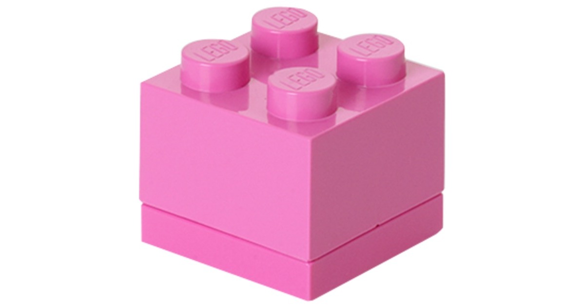 Room CopenhagenLEGO Mini Box Lunchbox 4 Roze opbergdoos  (Pink)