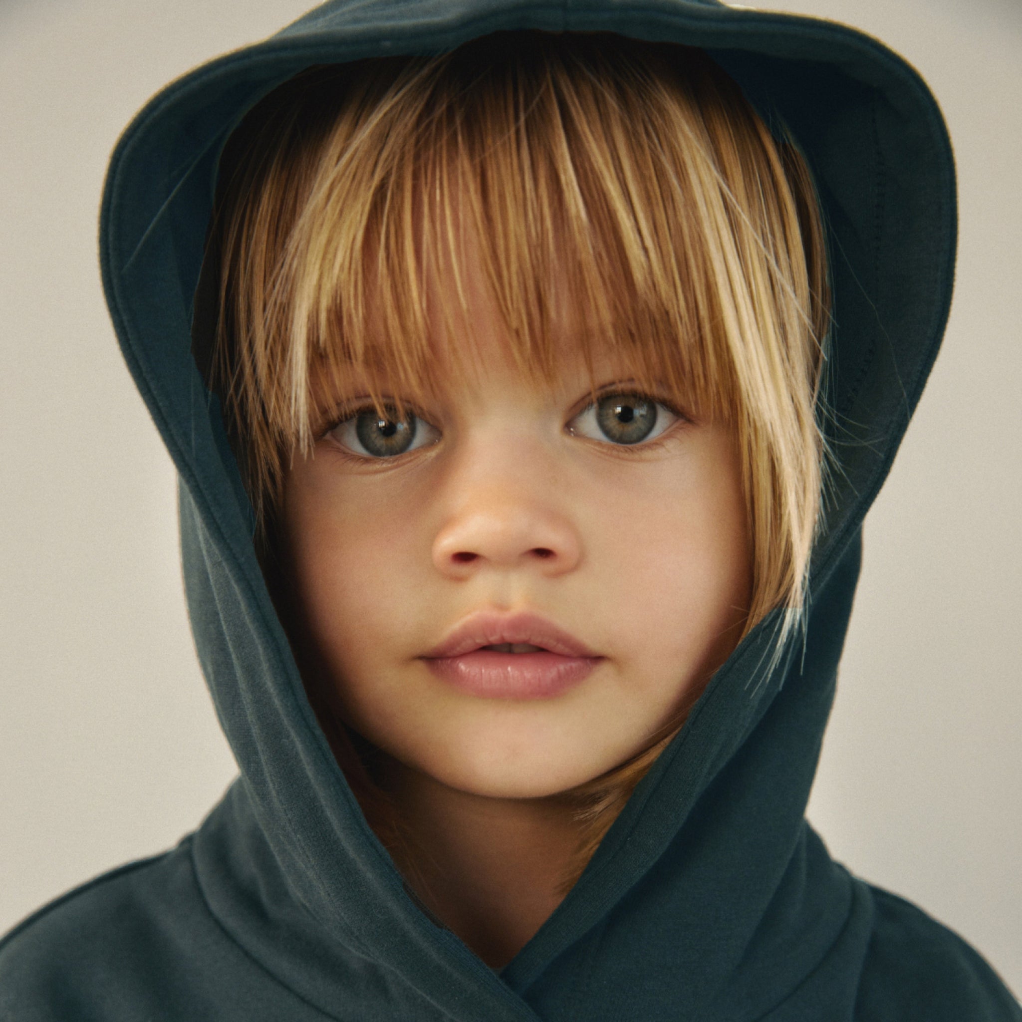 Hoodie Blue Grey