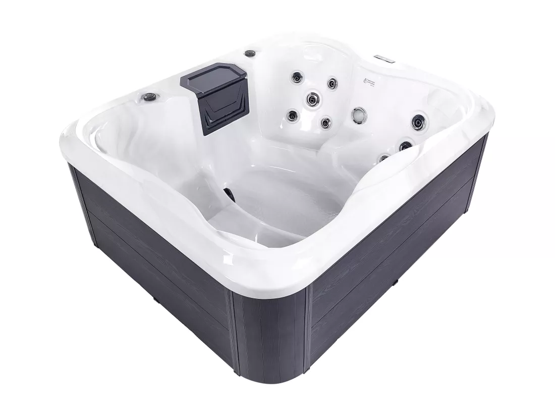 Spa d'extérieur avec LED ARCELIA Blanc