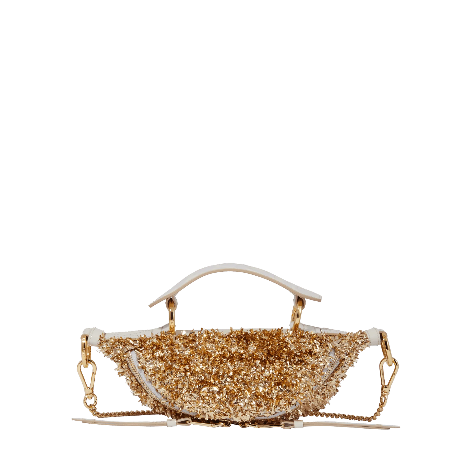 Mini sac porté croisé  Origami de Lancel-Dore/Beige