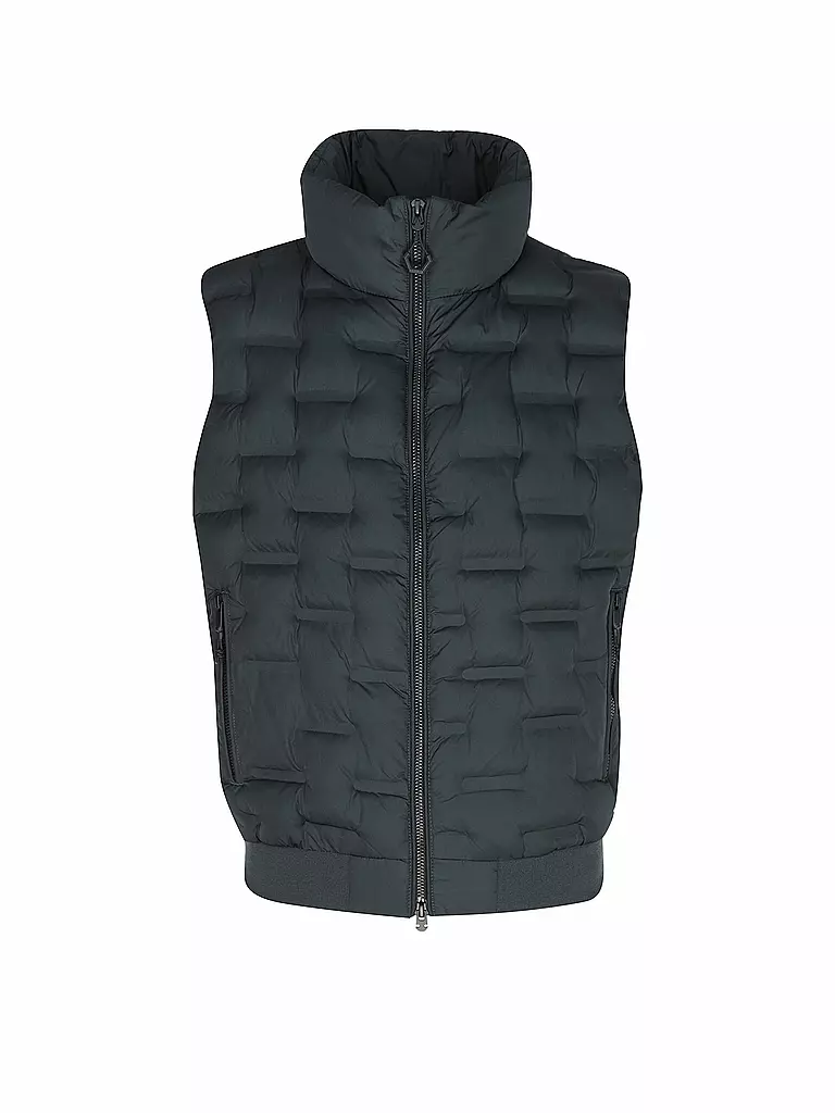 REPLAY Steppgilet  dunkelgrün