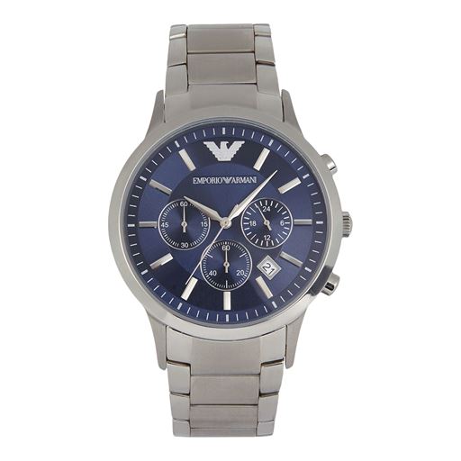 Emporio Armani Cronograph AR2448 Herreur, Sølv, 43 mm