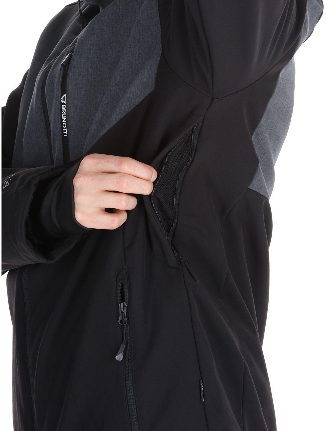 Twinstroke softshell ski-jas heren