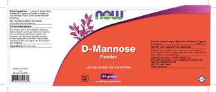 NOW D-Mannose Poeder 85GR