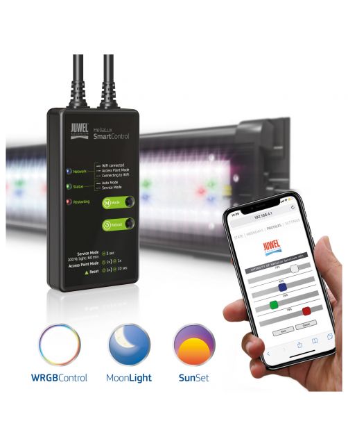 Juwel Helialux Smartcontrol - Verlichting - Zwart per stuk