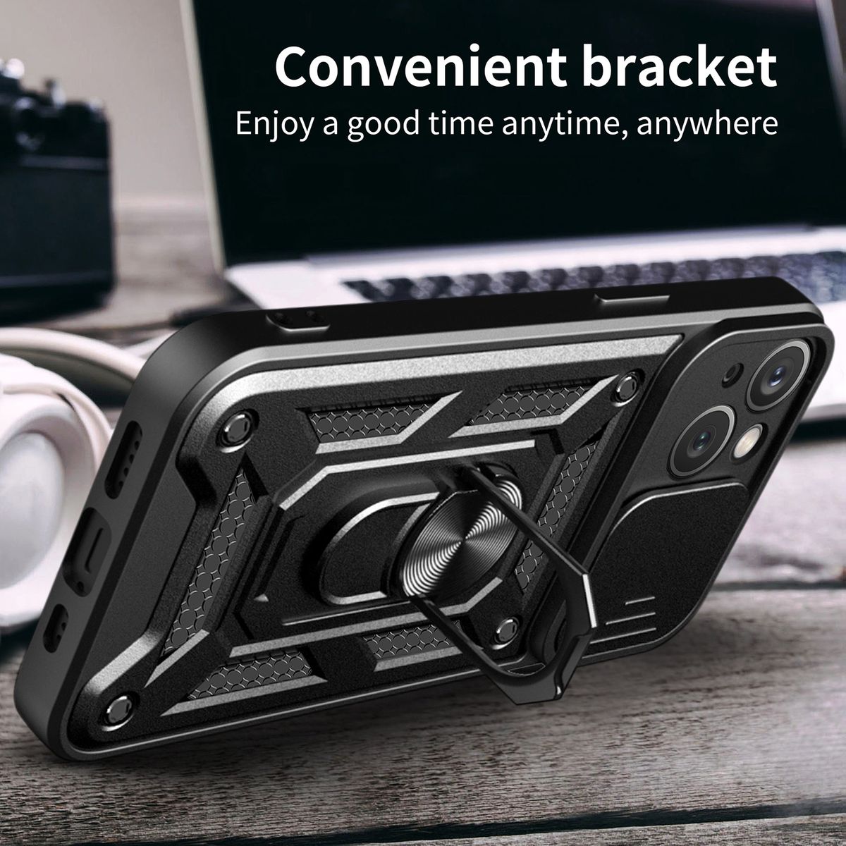 Hülle Handy Schutz für Apple iPhone 15 Kamera Case Cover Tasche Bumper Etuis Neu
