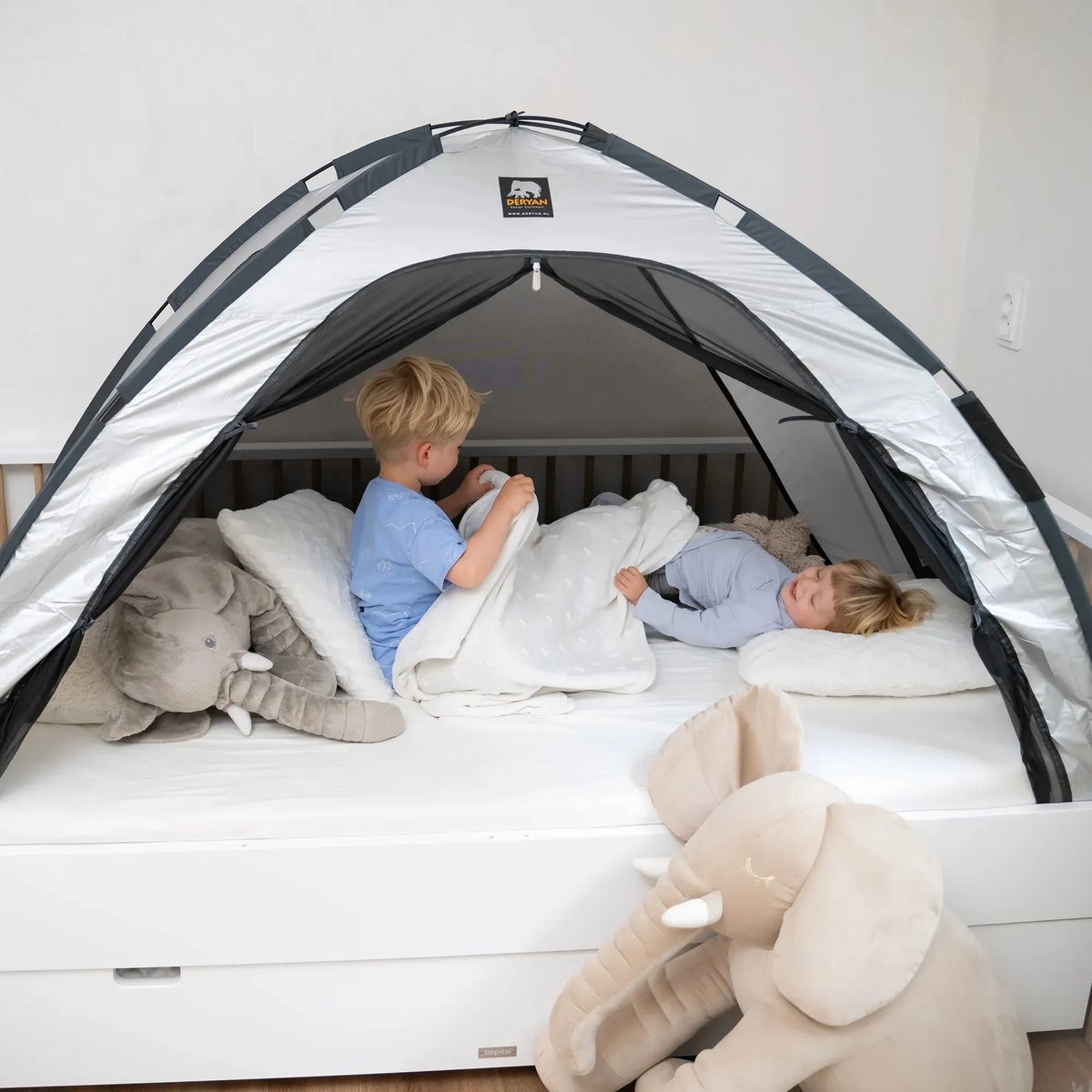 Deryan klamboe 200 x 90 cm bedtent - Ivory
