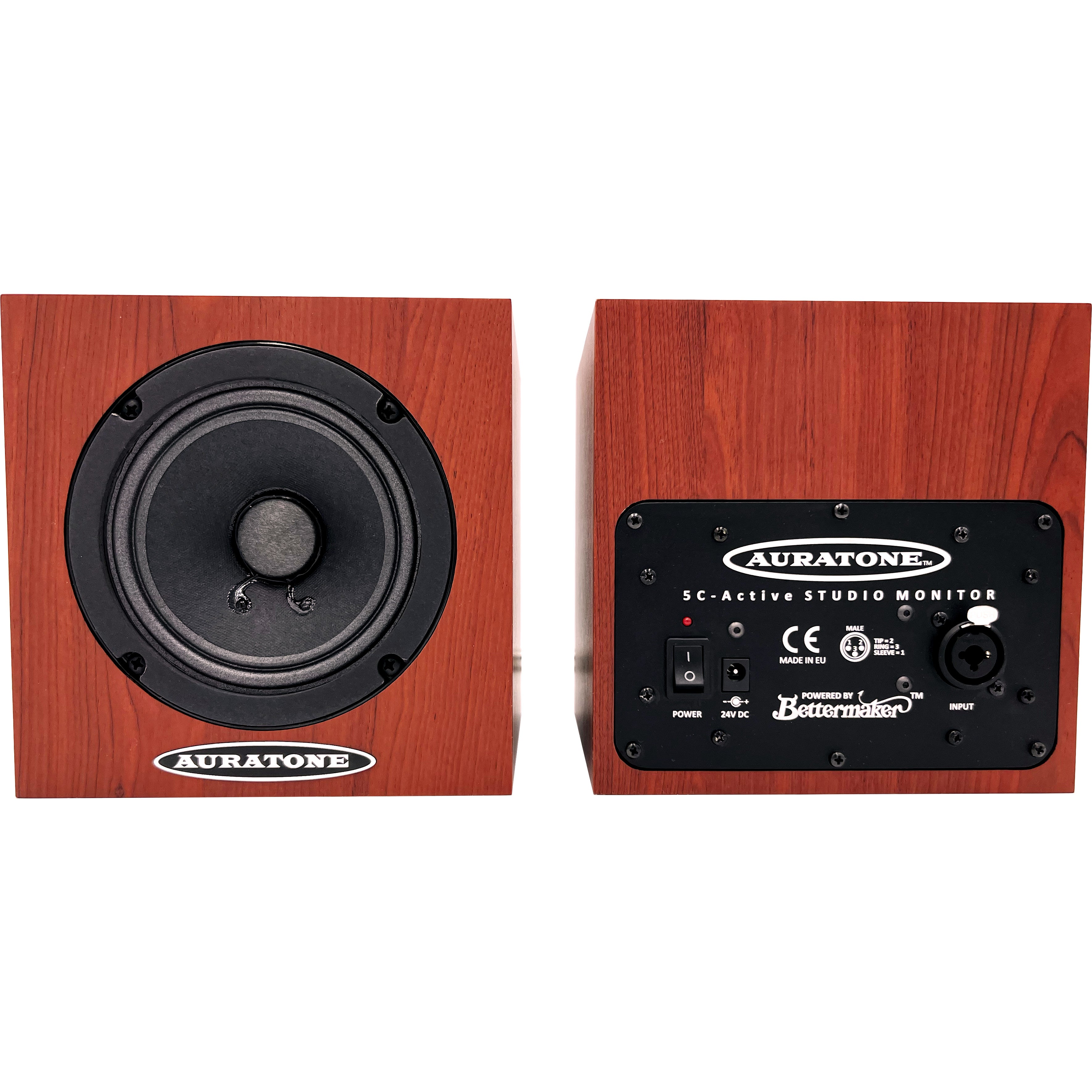 Auratone 5C Woodgrain Pair actieve studiomonitoren (set van 2)