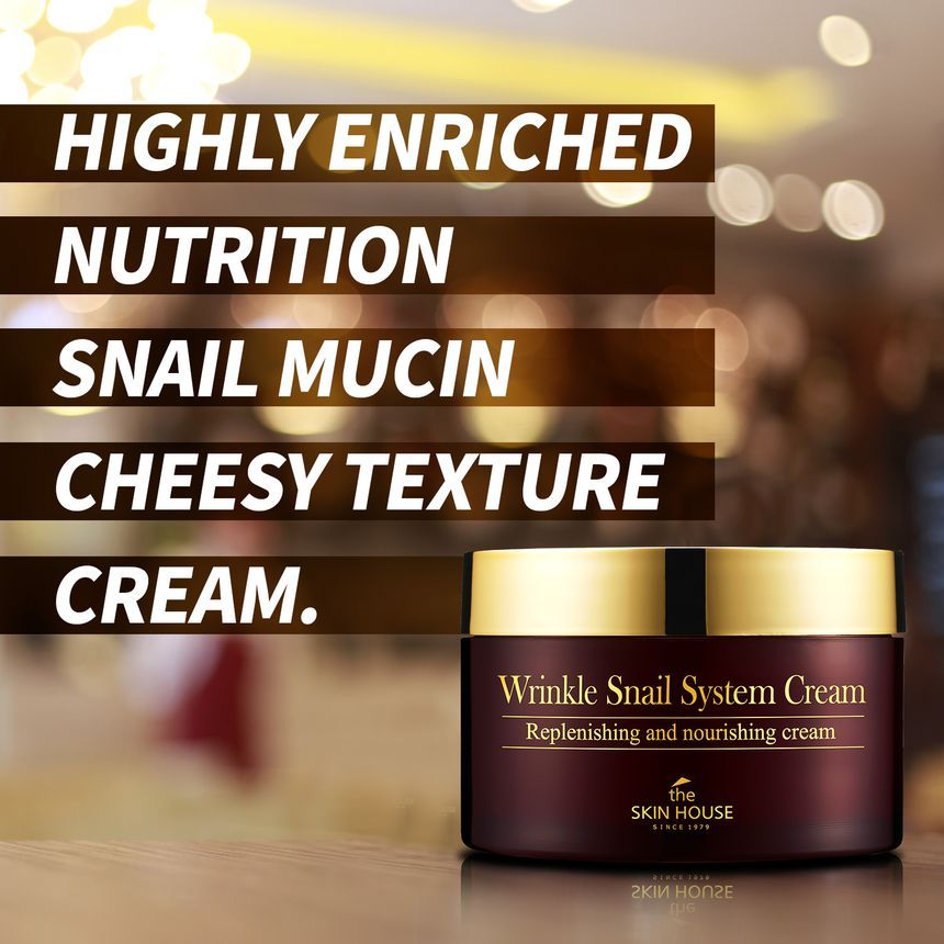 de SKIN HOUSE - Wrinkle Snail System Cream JUMBO